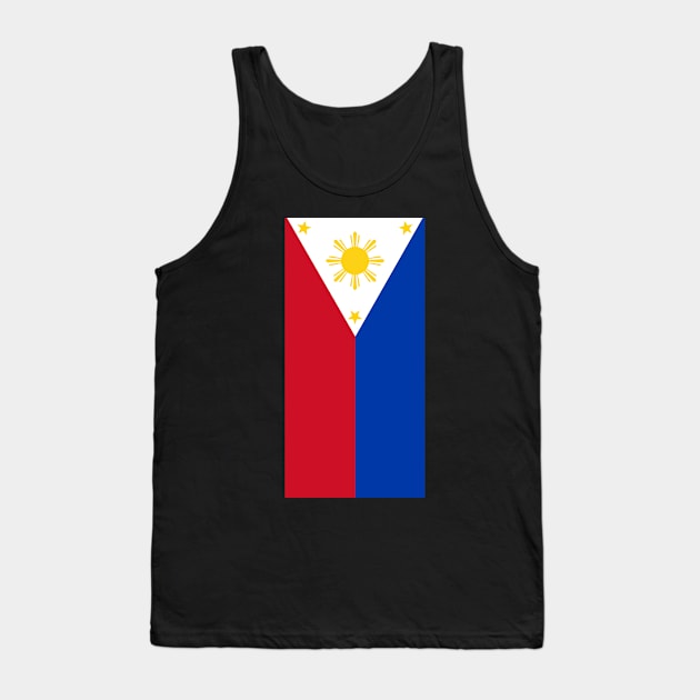 Philippines Flag Tank Top by Historia